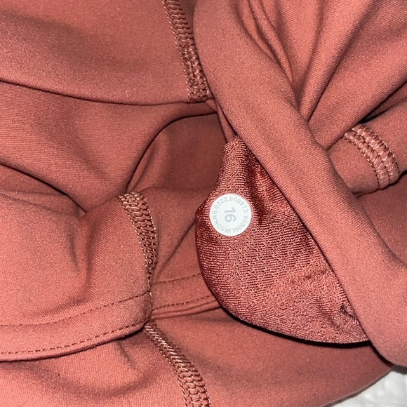 lululemon high rise flare groove pant pink leggings - 16 - plus size womens - Picture 4 of 7